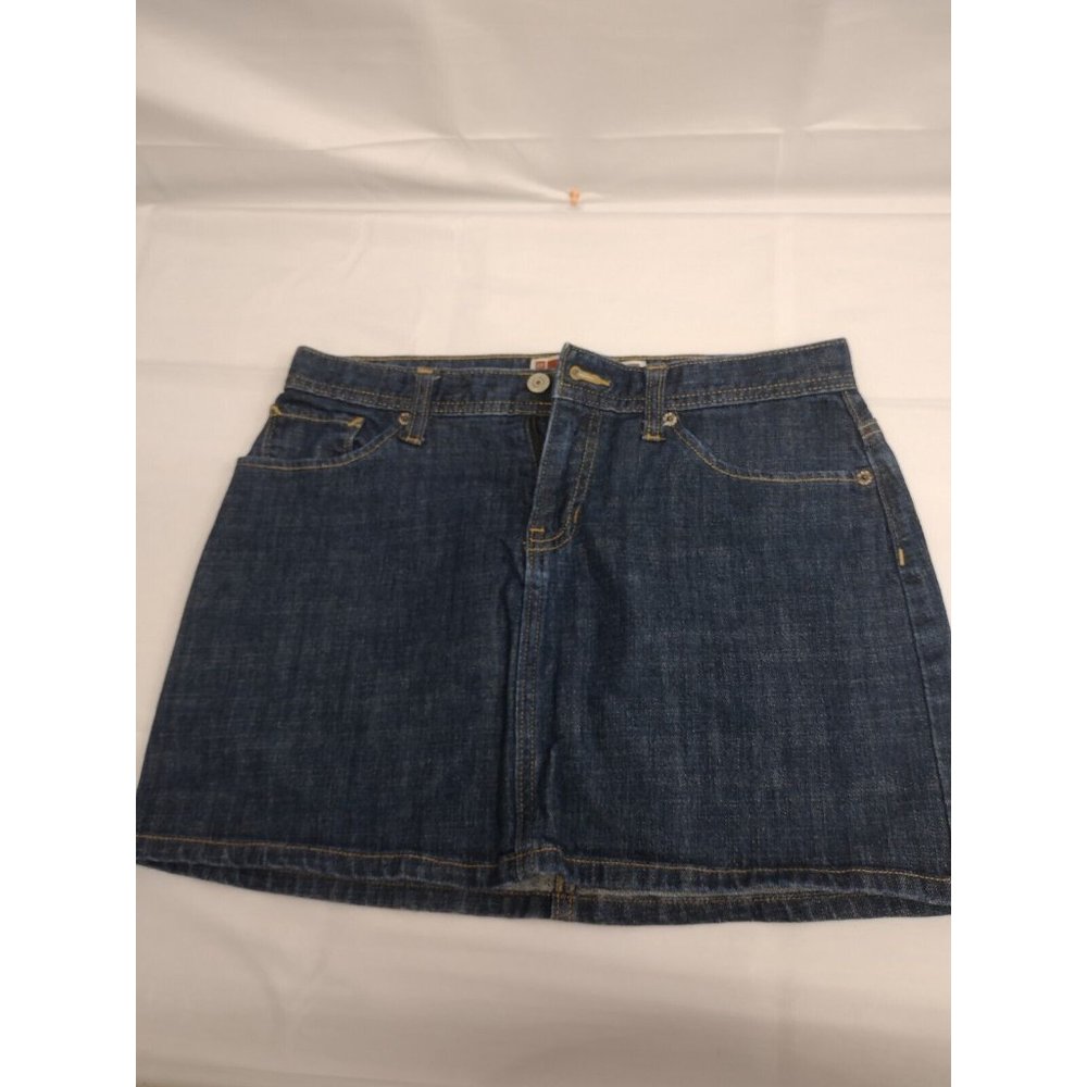 Gap Womens Blue Jean Mini Skirt Style Tag Size 4 Cotton
